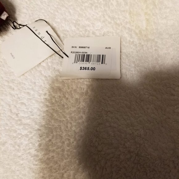 Sandro Floral Velvet Dress - Picture 11 of 11